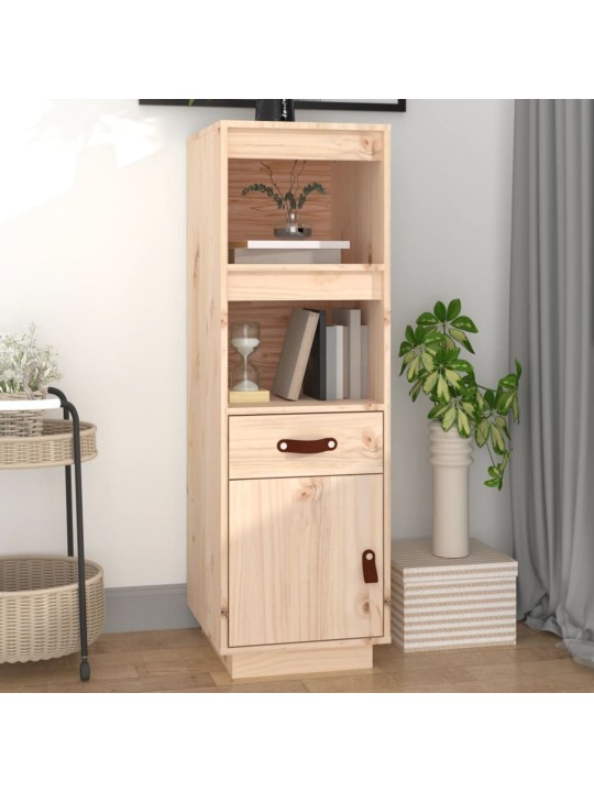 Skříň highboard 34 x 40 x 108,5 cm masivní borové dřevo