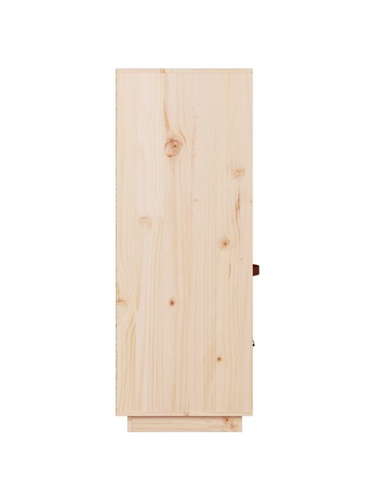 Skříň highboard 67 x 40 x 108,5 cm masivní borové dřevo