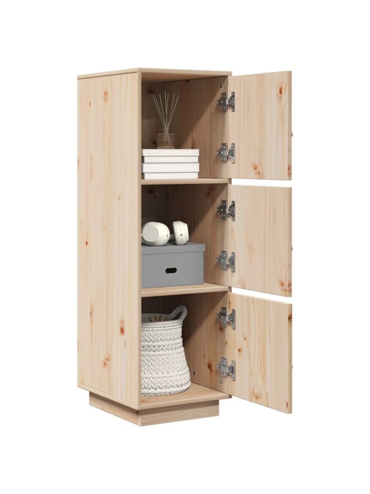 Skříň highboard 34 x 40 x 108,5 cm masivní borové dřevo