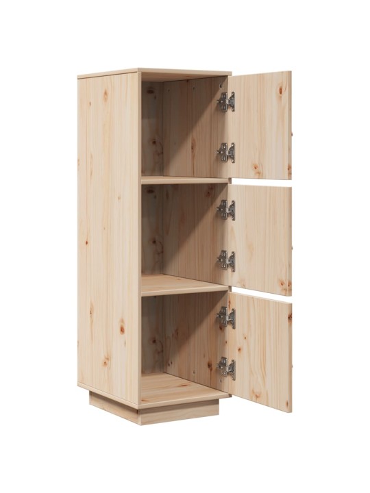 Skříň highboard 34 x 40 x 108,5 cm masivní borové dřevo