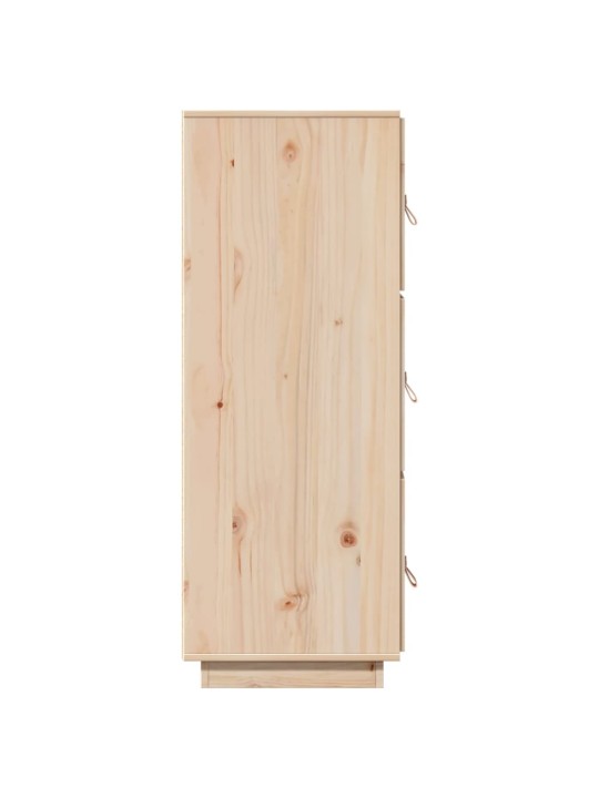 Skříň highboard 34 x 40 x 108,5 cm masivní borové dřevo