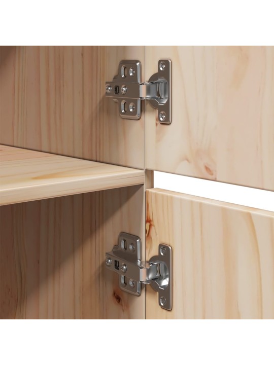 Skříň highboard 34 x 40 x 108,5 cm masivní borové dřevo
