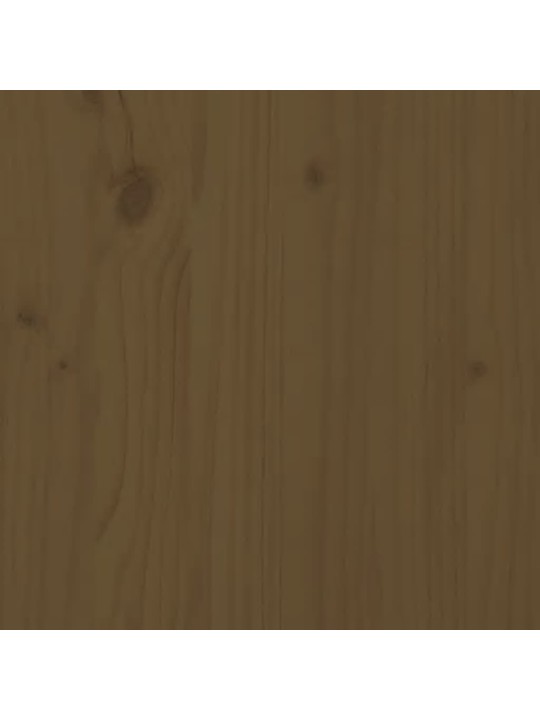 Skříň highboard medově hnědá 34x40x108,5 cm masivní borovice