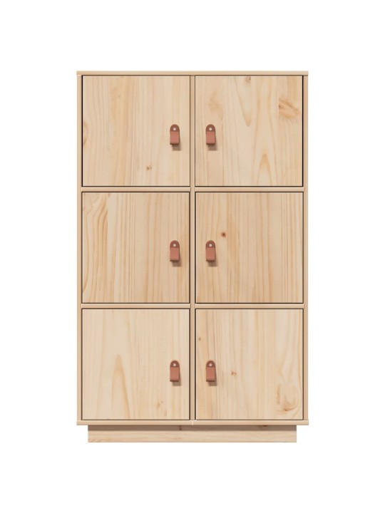 Skříň highboard 67 x 40 x 108,5 cm masivní borové dřevo
