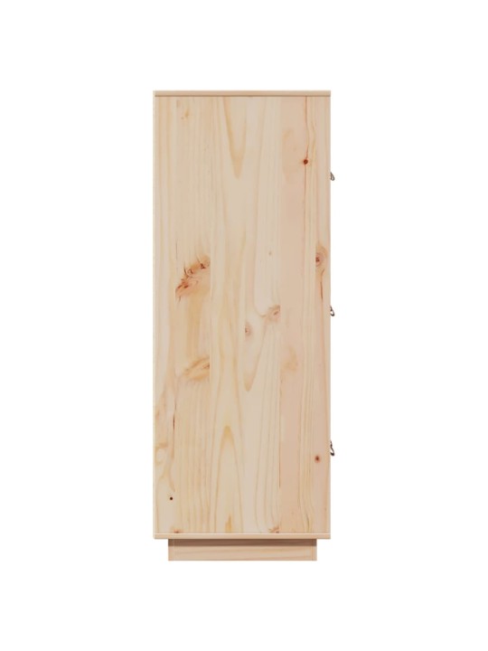 Skříň highboard 67 x 40 x 108,5 cm masivní borové dřevo