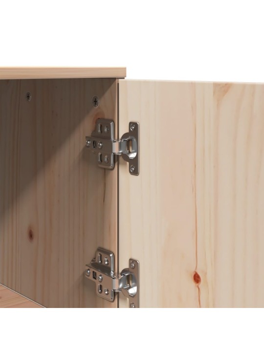 Skříň highboard 67 x 40 x 108,5 cm masivní borové dřevo