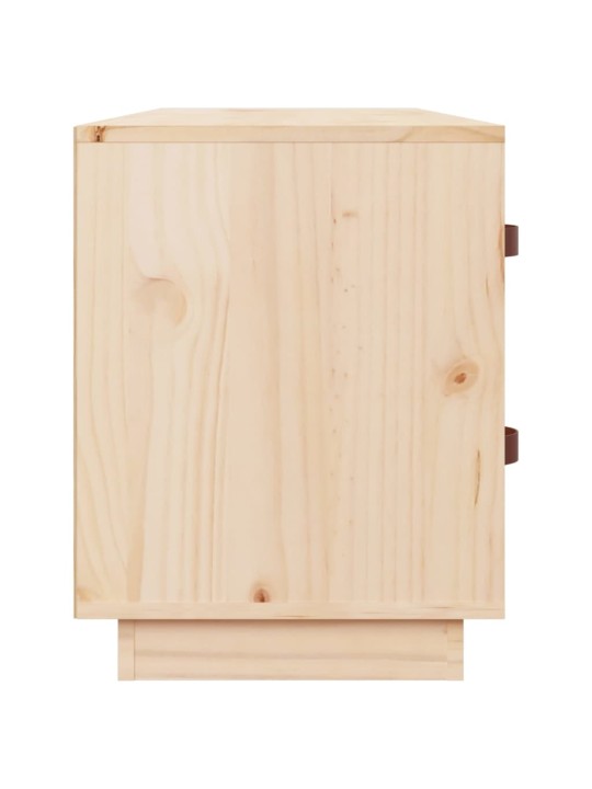 Lavice s botníkem 100 x 34 x 45 cm masivní borové dřevo