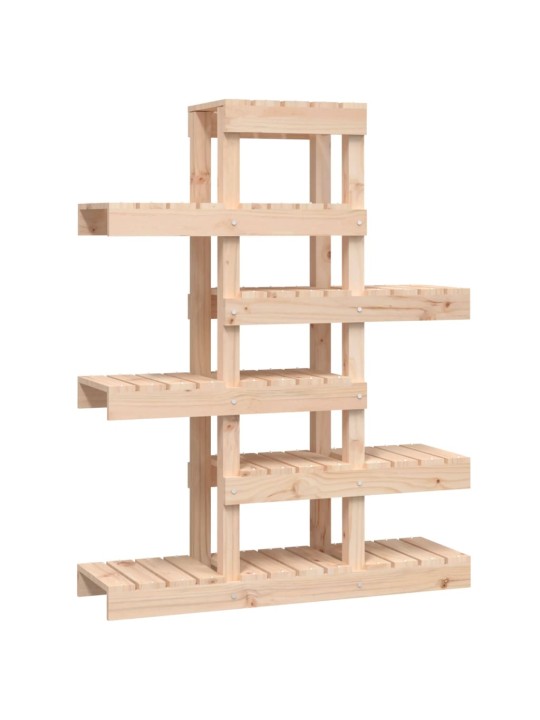 Stojan na rostliny 85x25x109,5 cm masivní borové dřevo