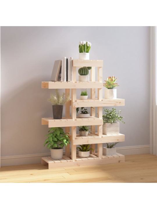Stojan na rostliny 85x25x109,5 cm masivní borové dřevo