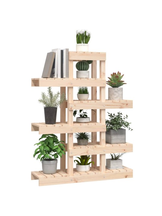 Stojan na rostliny 85x25x109,5 cm masivní borové dřevo