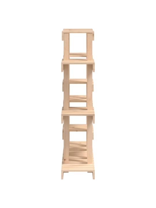 Stojan na rostliny 104,5 x 25 x 109,5 cm masivní borové dřevo