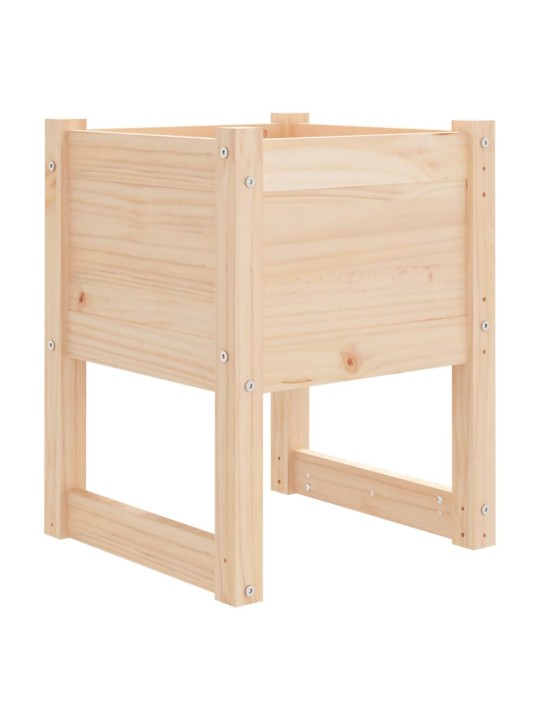 Truhlíky 2 ks 40 x 40 x 52,5 cm masivní borové dřevo