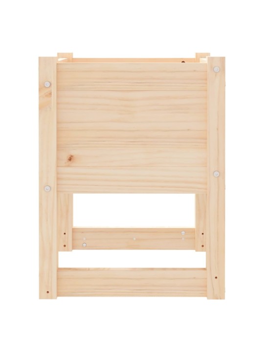 Truhlíky 2 ks 40 x 40 x 52,5 cm masivní borové dřevo