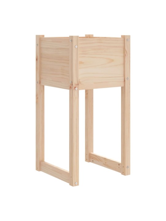 Truhlíky 2 ks 40 x 40 x 81 cm masivní borové dřevo