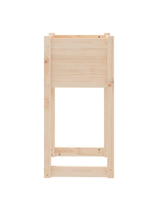 Truhlíky 2 ks 40 x 40 x 81 cm masivní borové dřevo
