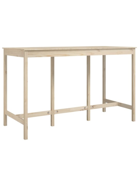 Barový stůl 180 x 80 x 110 cm masivní borové dřevo