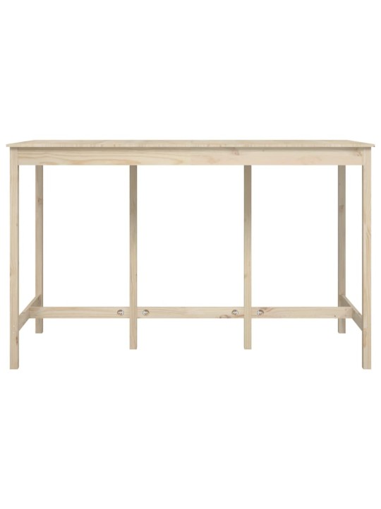Barový stůl 180 x 80 x 110 cm masivní borové dřevo