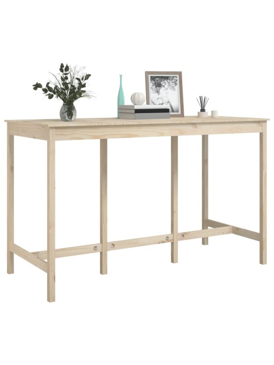Barový stůl 180 x 80 x 110 cm masivní borové dřevo