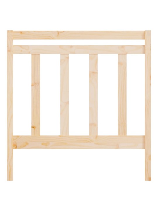 Čelo postele 95 x 4 x 100 cm masivní borovice