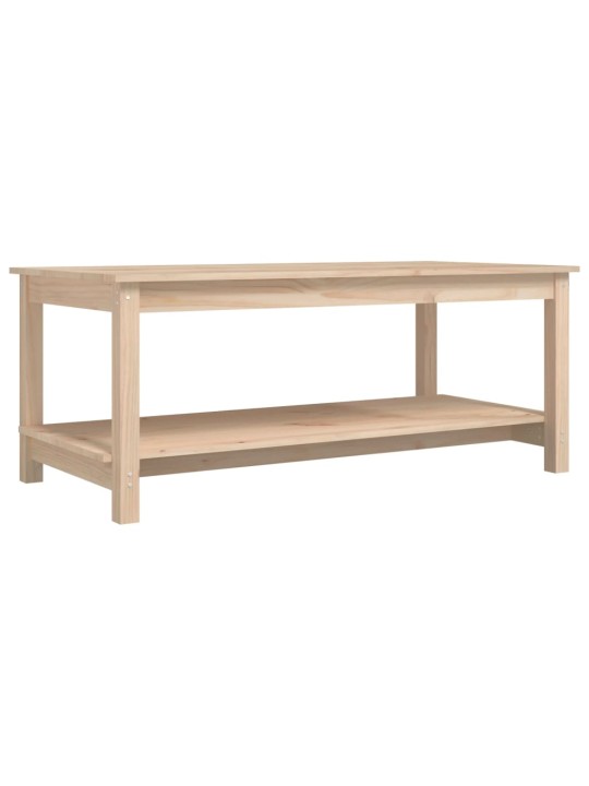 Konferenční stolek 110 x 55 x 45 cm masivní borové dřevo