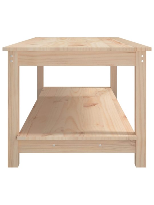 Konferenční stolek 110 x 55 x 45 cm masivní borové dřevo