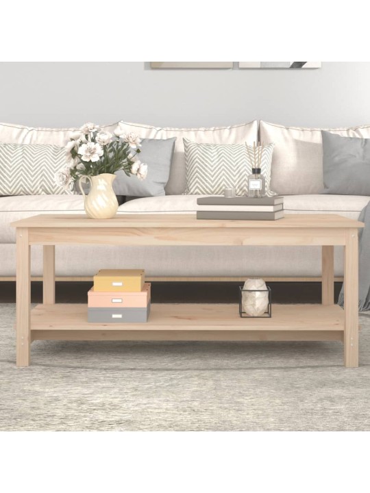 Konferenční stolek 110 x 55 x 45 cm masivní borové dřevo