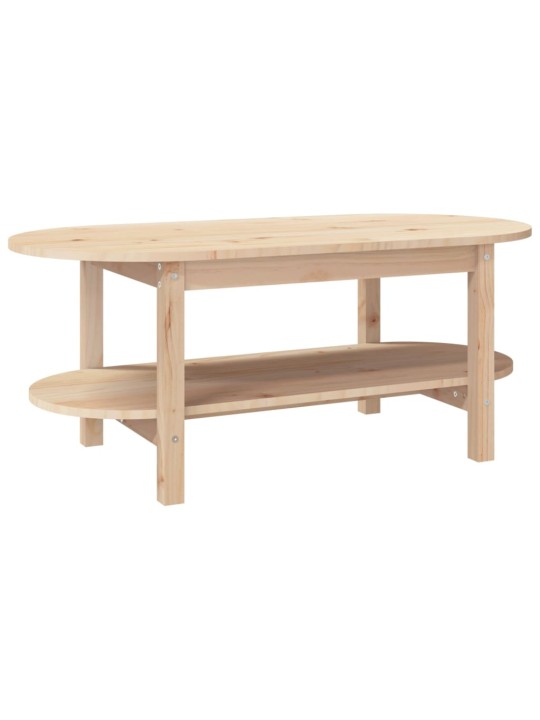 Konferenční stolek 110 x 55 x 45 cm masivní borové dřevo