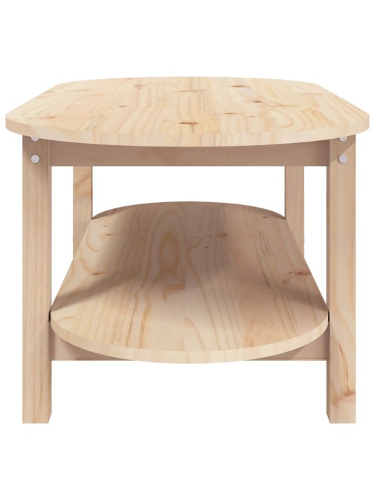 Konferenční stolek 110 x 55 x 45 cm masivní borové dřevo
