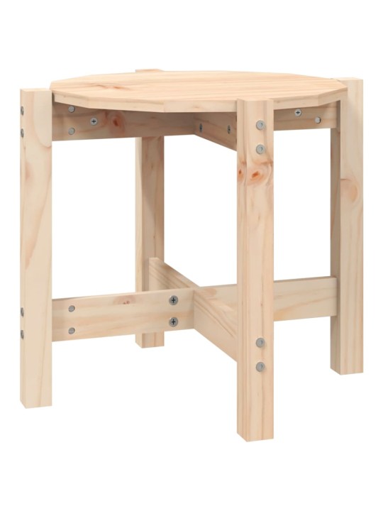 Konferenční stolek Ø 52,5 x 45 cm masivní borové dřevo