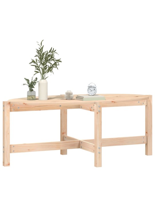 Konferenční stolek 118 x 63 x 45 cm masivní borové dřevo
