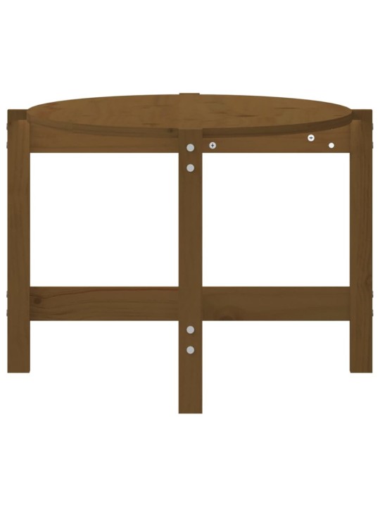 Konferenční stolek medově hnědý 118x63x45 cm masivní borovice