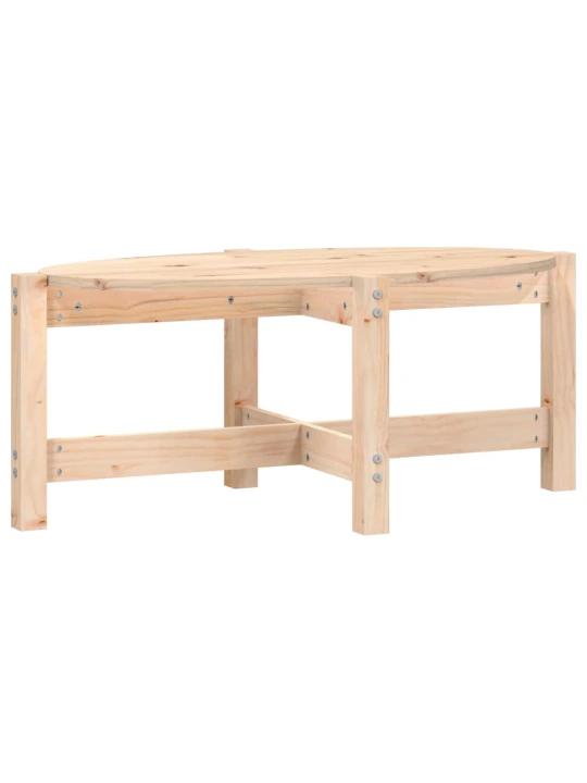 Konferenční stolek 87 x 48 x 35 cm masivní borové dřevo