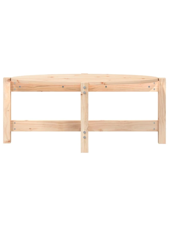Konferenční stolek 87 x 48 x 35 cm masivní borové dřevo