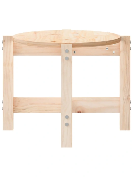 Konferenční stolek 87 x 48 x 35 cm masivní borové dřevo