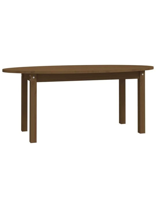 Konferenční stolek medově hnědý 110x55x45 cm masivní borovice