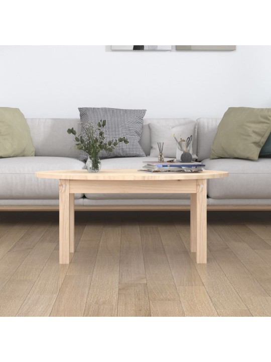 Konferenční stolek 80 x 40 x 35 cm masivní borové dřevo