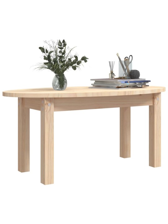 Konferenční stolek 80 x 40 x 35 cm masivní borové dřevo