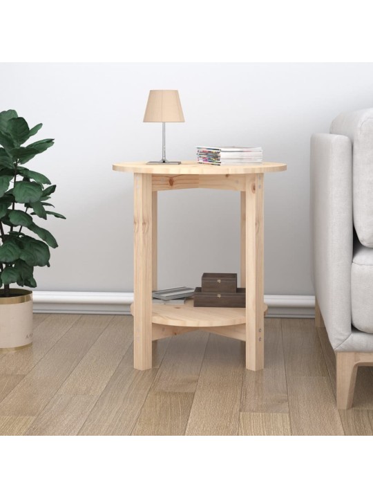Konferenční stolek ø 55 x 60 cm masivní borové dřevo