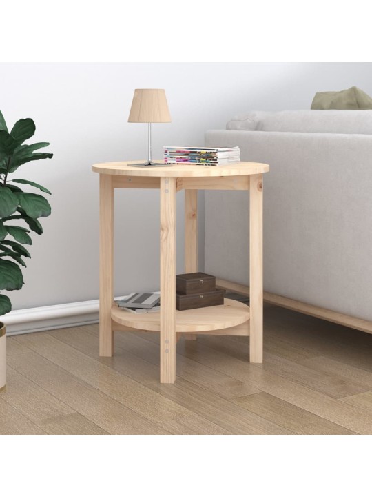 Konferenční stolek ø 55 x 60 cm masivní borové dřevo