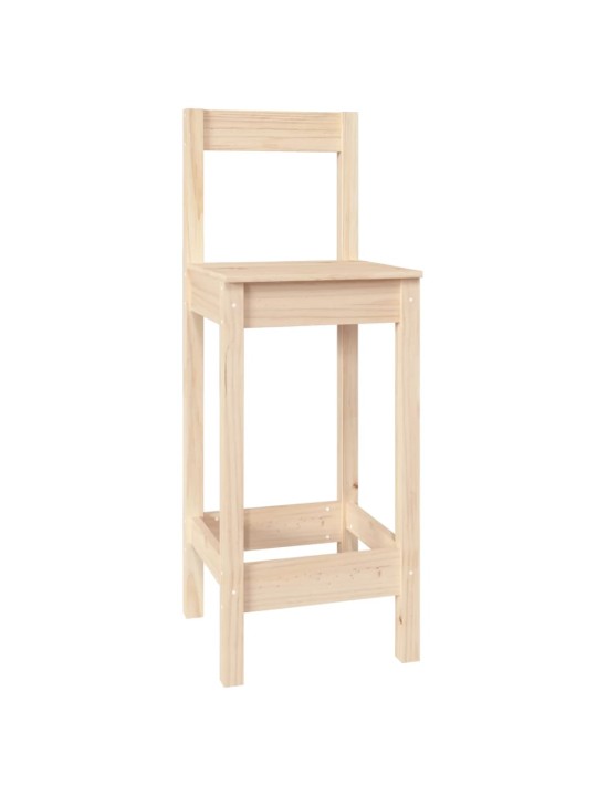 7dílný barový set masivní borové dřevo
