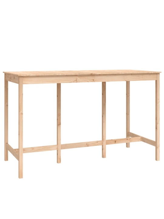 9dílný barový set masivní borové dřevo