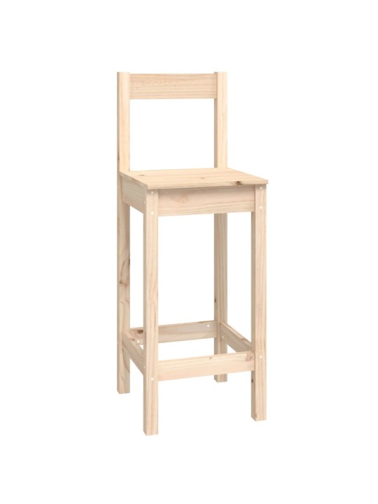 9dílný barový set masivní borové dřevo