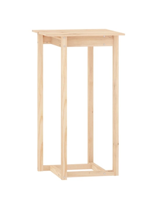 3dílný barový set masivní borové dřevo
