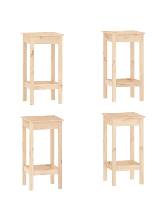 5dílný barový set masivní borové dřevo