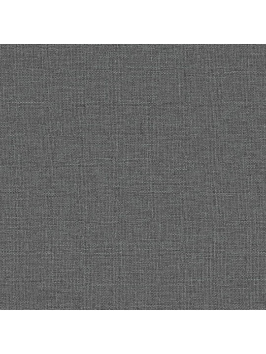 Lavice tmavě šedá 110 x 40 x 70 cm textil