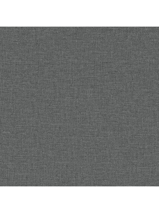 Otočná kancelářská židle tmavě šedá textil
