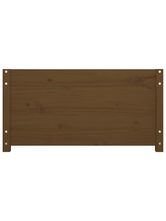 Válenda medově hnědá 80 x 200 cm masivní borové dřevo