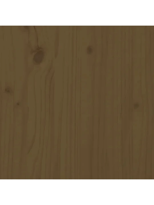 Válenda medově hnědá 80 x 200 cm masivní borové dřevo
