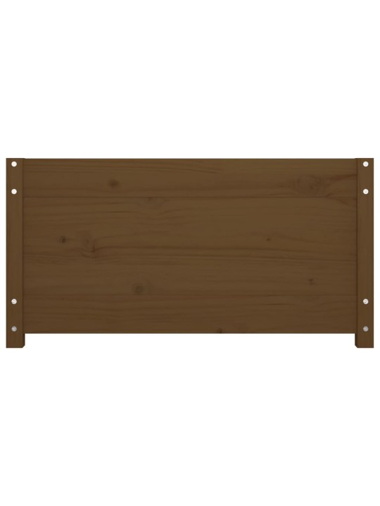Válenda medově hnědá 90 x 200 cm masivní borové dřevo