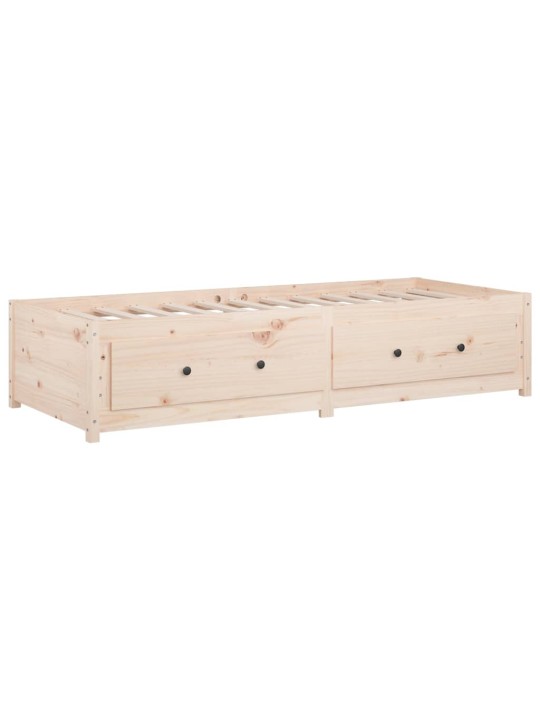 Válenda 90 x 190 cm Single masivní borové dřevo